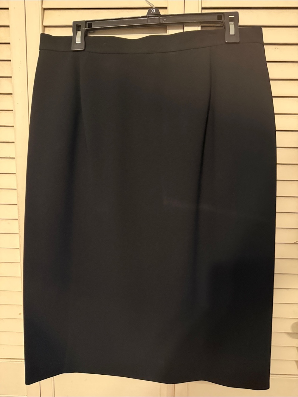 Jones New York Classic Black Pencil Skirt